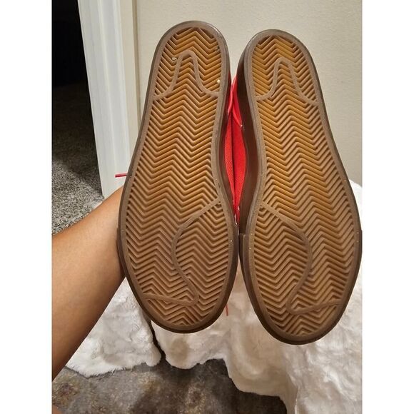 Nike Zoom Stefan Janoski Red Canvas Sneakers Size 6 - Picture 11 of 12